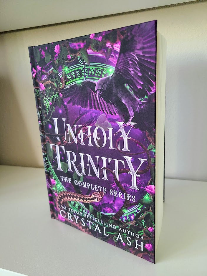 Unholy Trinity signed hardcover omnibus